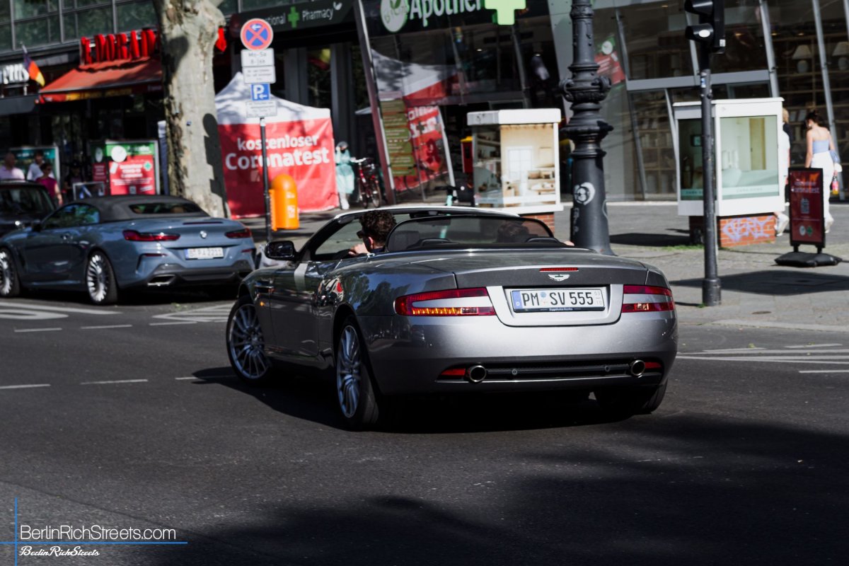 Aston Martin DB9 Volante spotted in Berlin — BerlinRichStreets